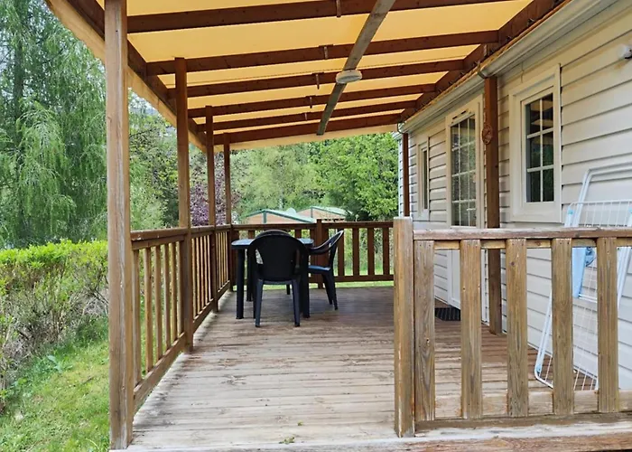 Mobil-home Confortable - 3 Pers. - Api-1-52-2032 La Tour-d'Auvergne